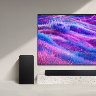 Audio un video tehnoloģijas Samsung veikalos