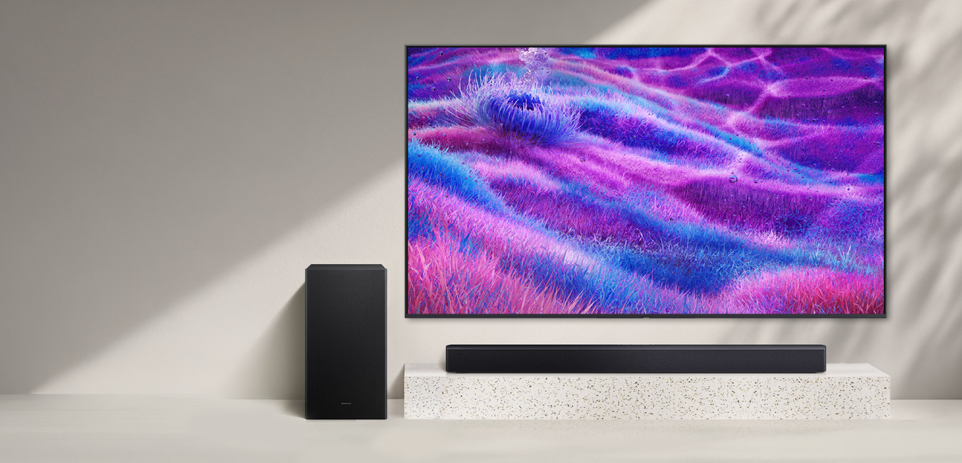 Audio un video tehnoloģijas Samsung veikalos